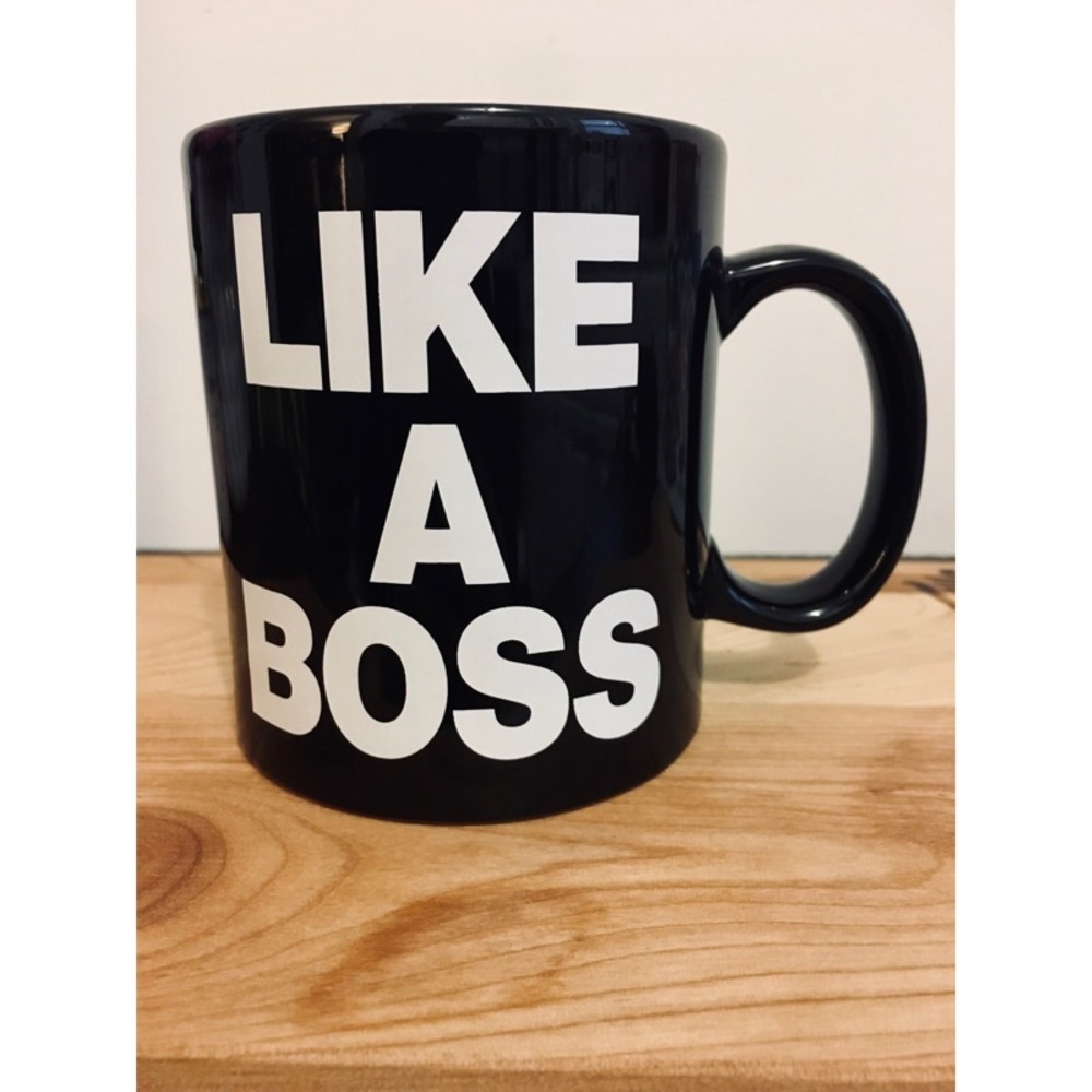 Black ‘Like a Boss’ Mug